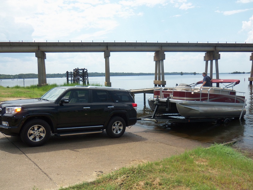 Just about ready to hit the lake @ Mooringsport Boat Launch  08-05-2012.JPG